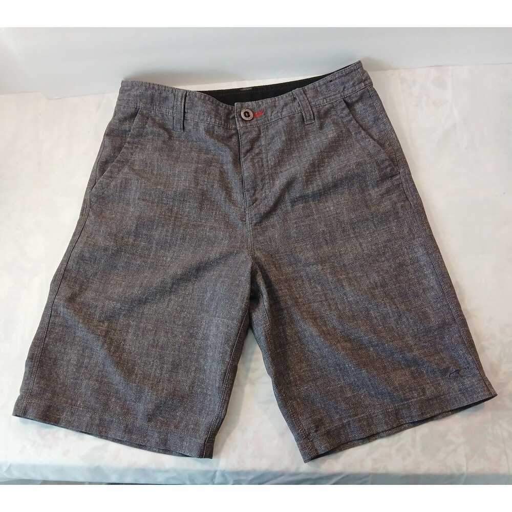 O'Neill Hybrid Gray Shorts Sz 28 Quick Dry Boardshorts